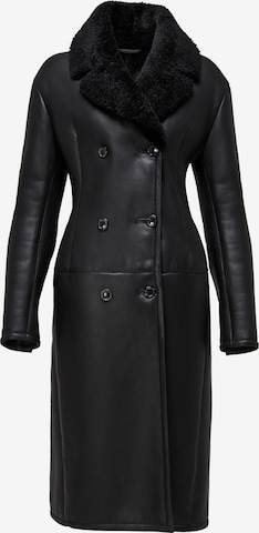 V S P Winter Coat 'Celina' in Black: front