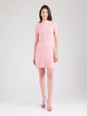Abito in maglia 'Sareplyk' di HUGO in rosa: frontale