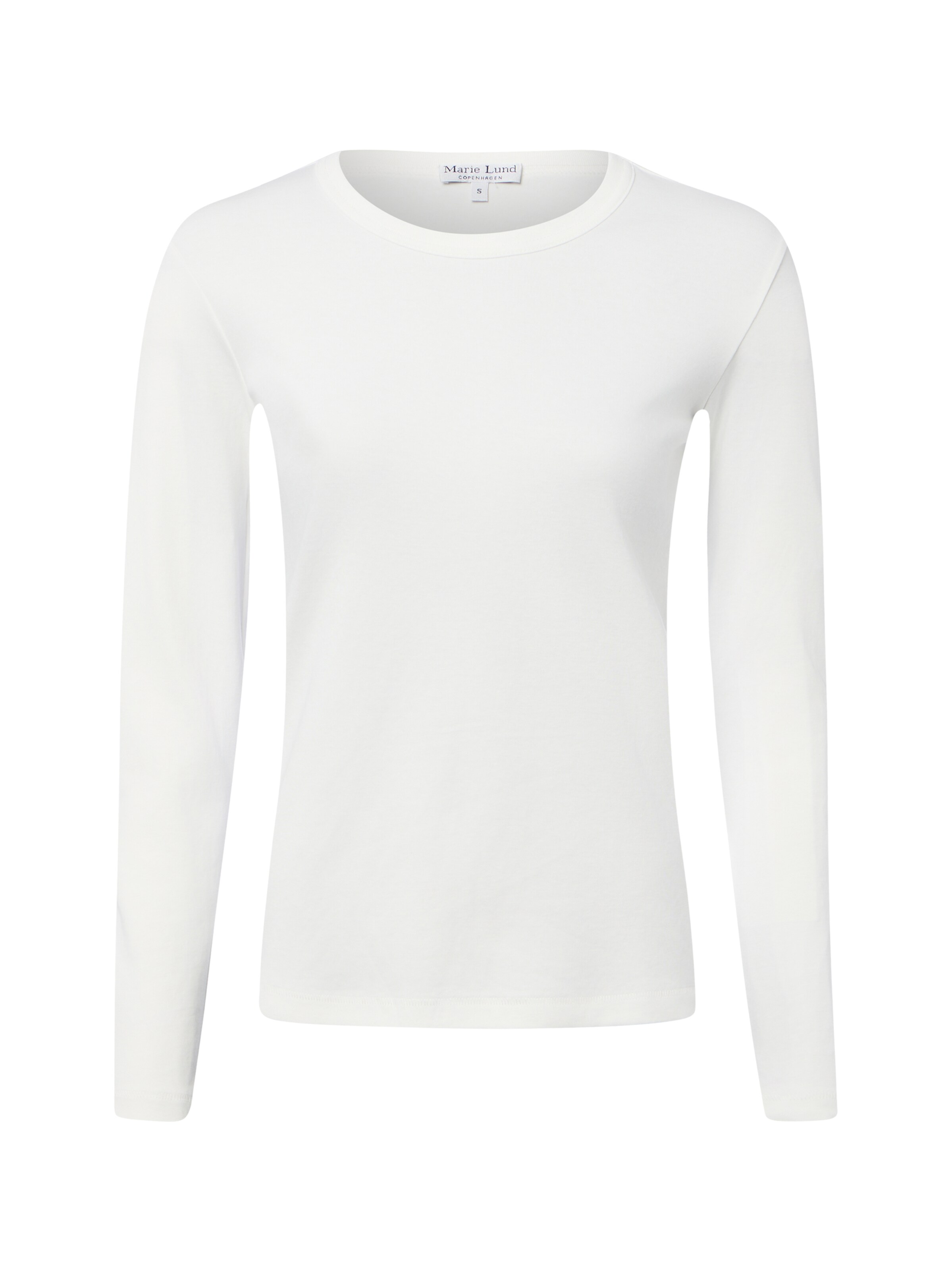 T-shirt Marie Lund en blanc : devant