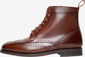 Henry Stevens Lace-Up Boots 'Winston FBDB' in Brown