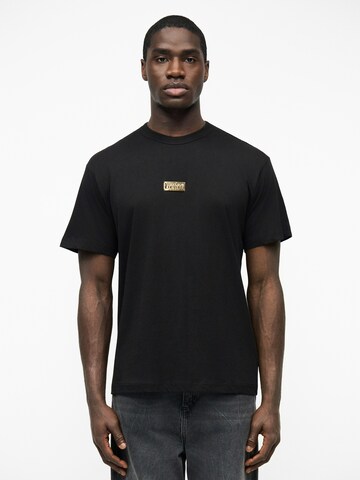 Versace Jeans Couture Tričko – černá: přední strana