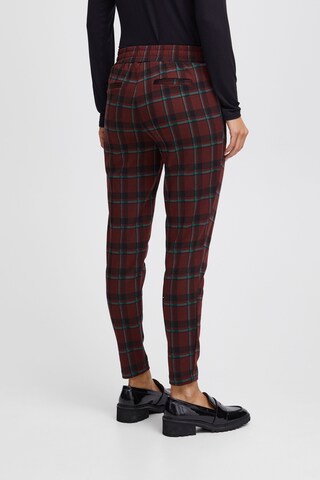 Regular Pantalon chino 'Ihkate' ICHI en rouge