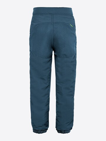 VAUDE Regular Outdoor broek 'Caprea Warmlined P III' in Blauw