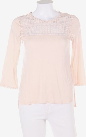 H&M Top & Shirt in XS in Beige: front