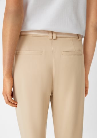 Regular Pantalon COMMA en beige