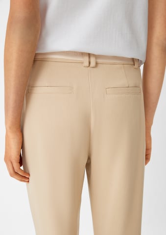 COMMA Regular Broek in Beige