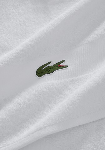 LACOSTE Badetuch 'L CASUAL' in Weiß