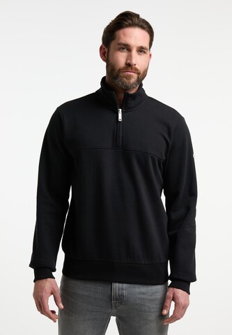 DreiMaster Maritim Sweatshirt in Black: front