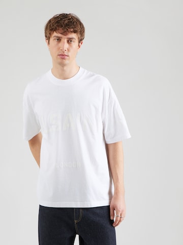 AllSaints - Camisa 'BIGGY' em branco: frente