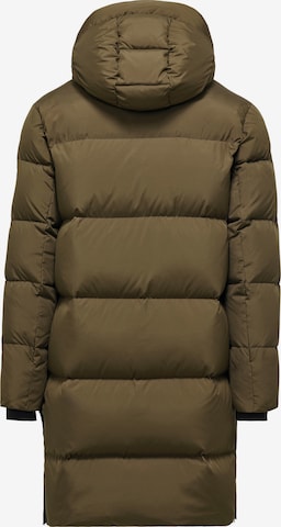 BOMBOOGIE Winterparka in Braun