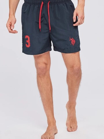 U.S. POLO ASSN. Uimashortsit 'Alexander' värissä sininen