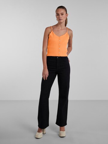 PIECES Top 'Nukisa' in Orange