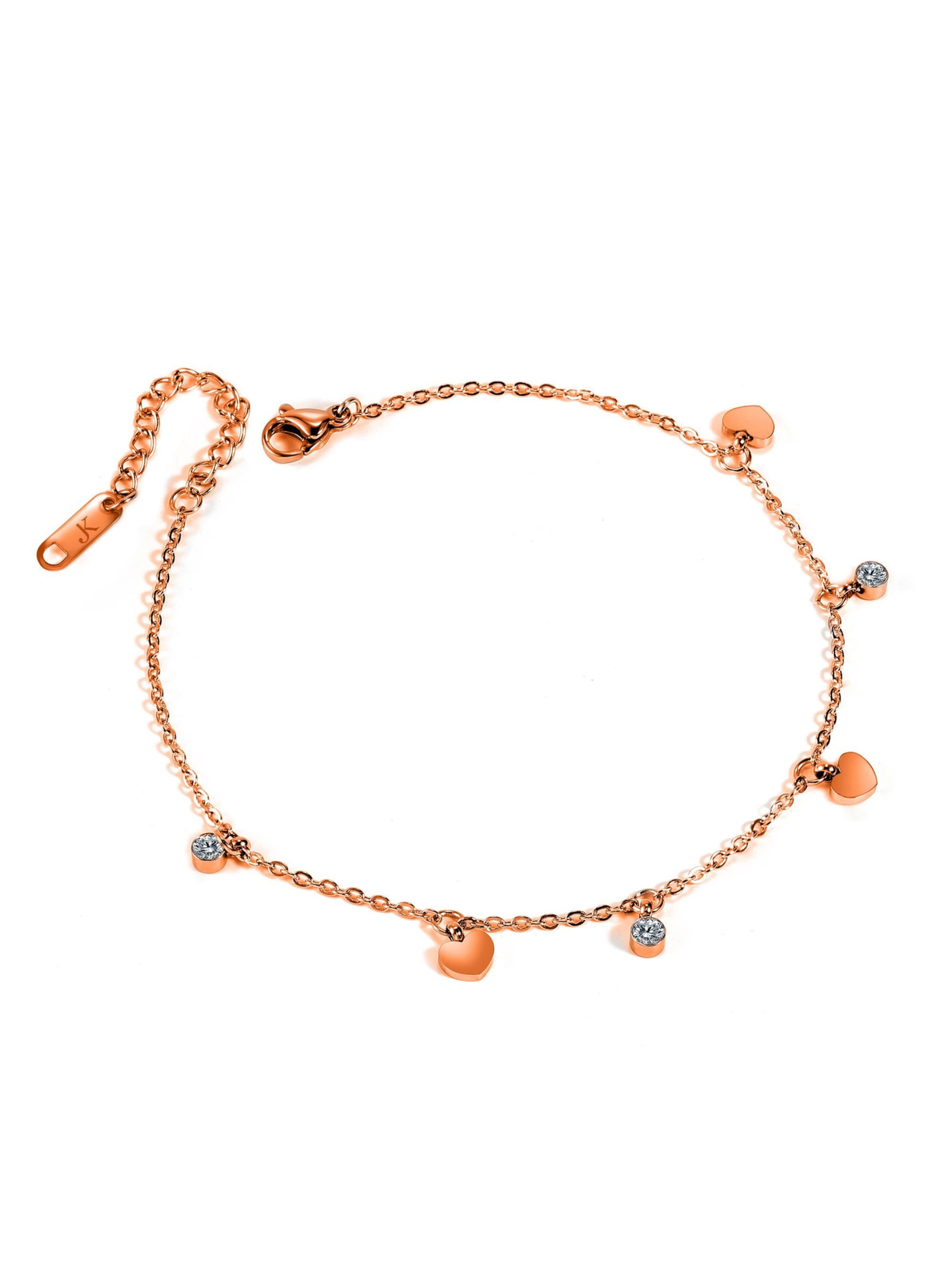 Kim Johanson Fußschmuck 'Feline'‌‌‌‌‌ in Gold: Vorderseite