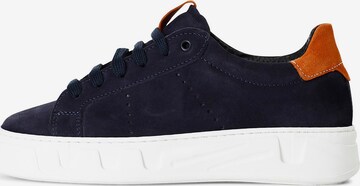 CAFè NOIR Platform trainers in Blue: front