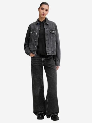 KARL LAGERFELD JEANS Wide leg Jeans 'KLJ Mr Relaxed Denim B1W10060' in Black