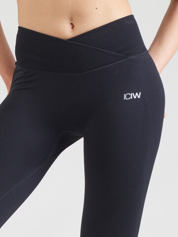 Skinny Pantalon de sport 'Ignite' ICANIWILL en noir