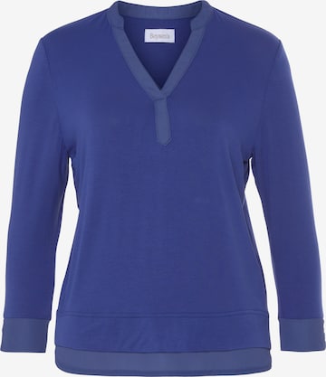 BOYSEN'S Blouse in Blue: front