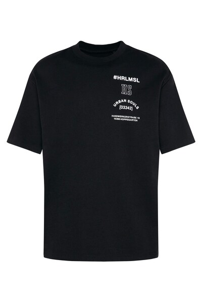 Harlem Soul Shirt 'ROCKY' in schwarz / weiß, Produktansicht