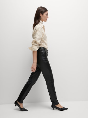 Marks & Spencer Regular Broek in Zwart