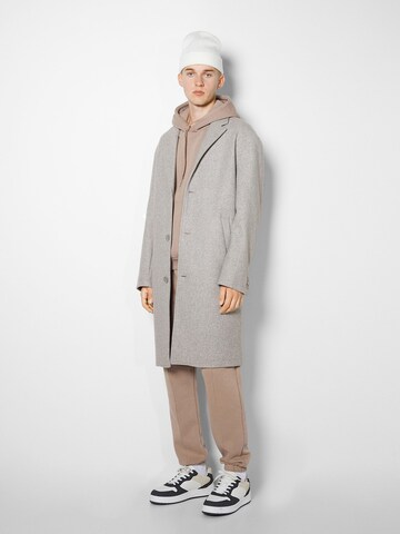 Bershka Between-seasons coat in Grey