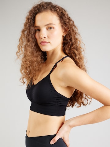 Marika Bustier Sport bh 'SOFIA' in Zwart: voorkant