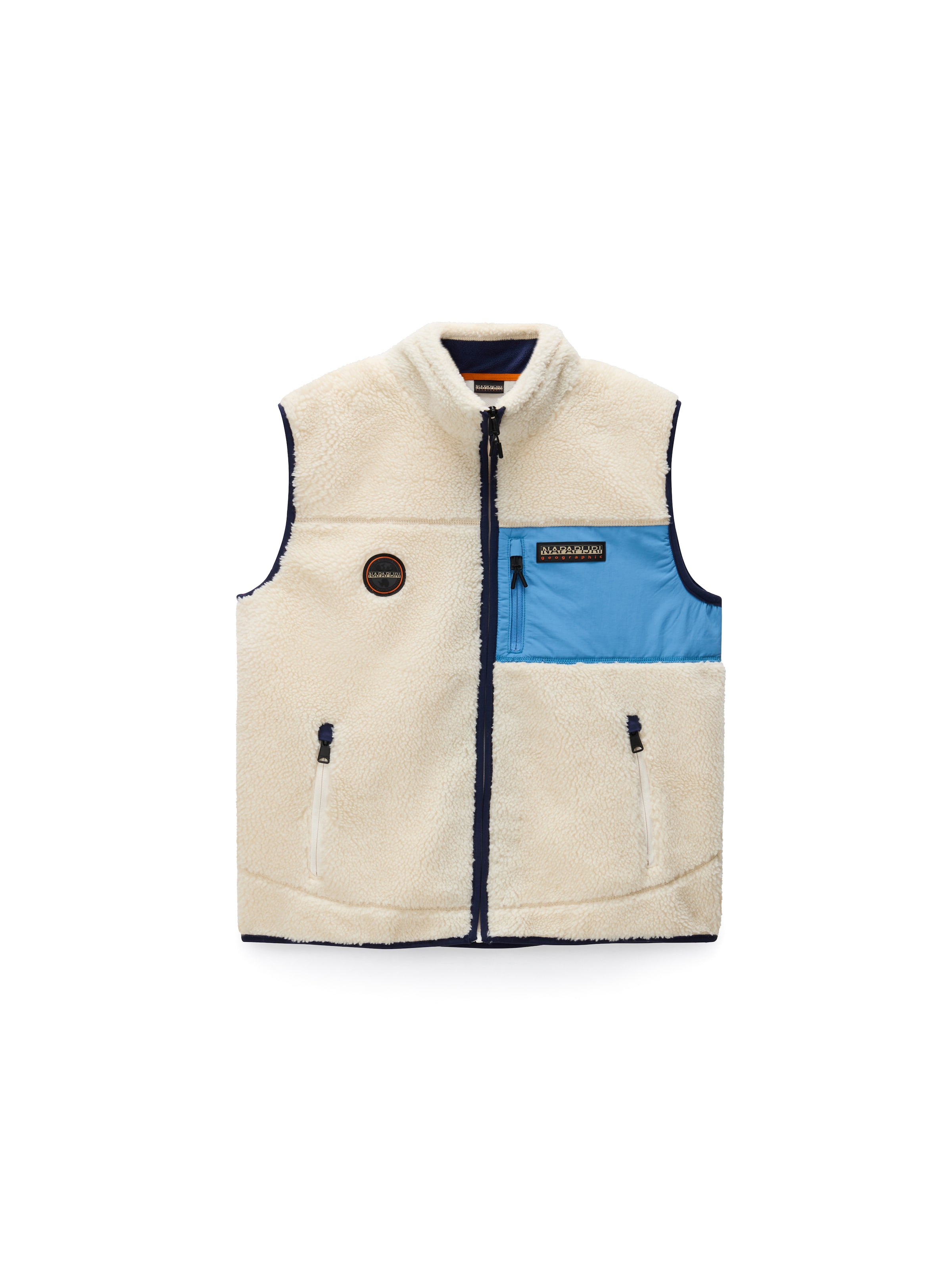 Gilet 'Yupik V 2' NAPAPIJRI en beige : devant
