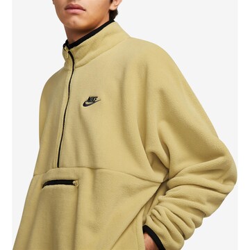 Nike Sportswear Sweatshirt 'Club+ Polar' in Yellow