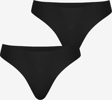 String ' Invisible Seamless ' Nur Die en noir : devant