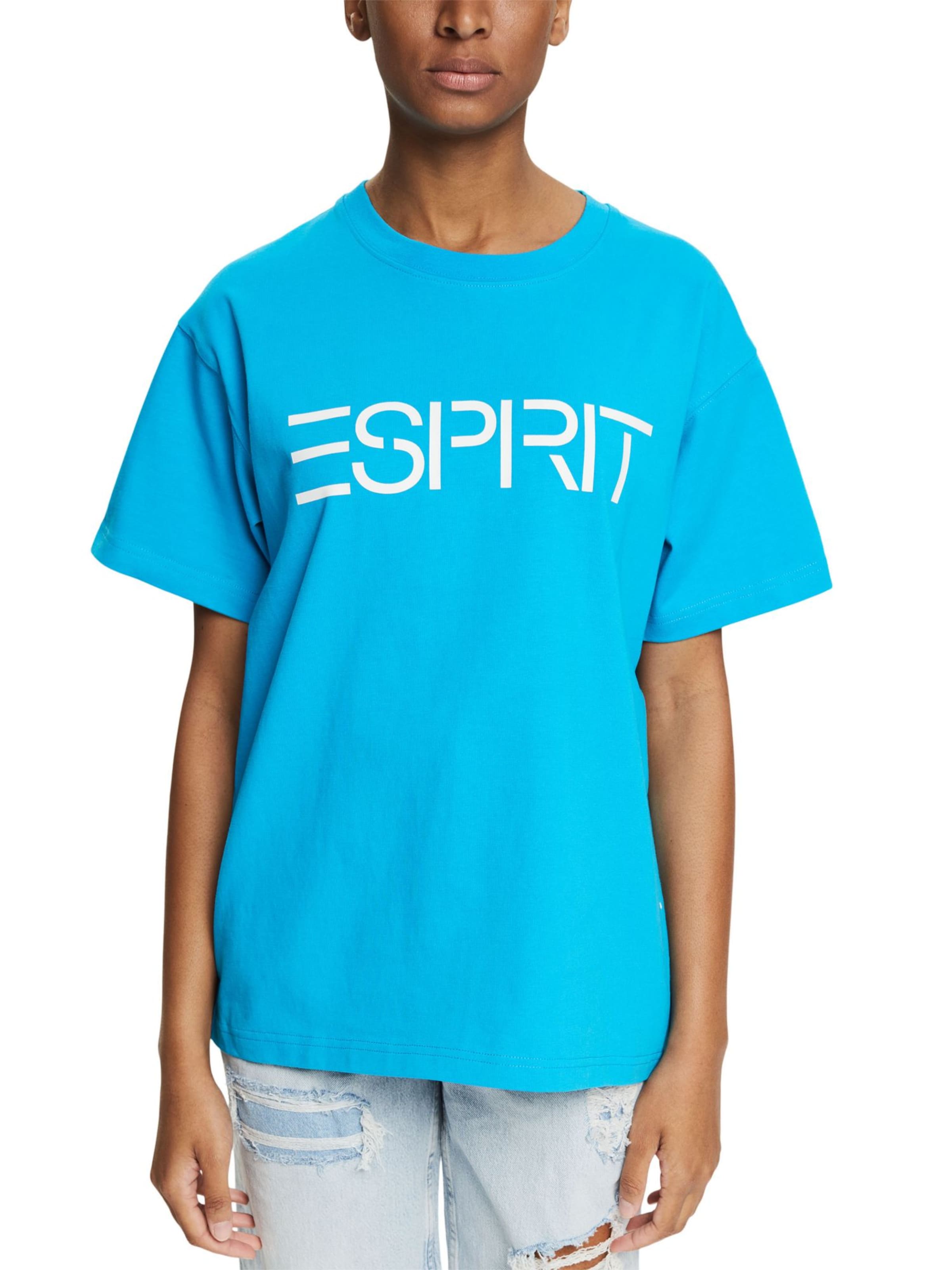 Frauen Shirts & Tops ESPRIT T-Shirt in Hellblau - IL79093 Frauen Shirts & Tops ESPRIT T-Shirt in Hellblau - IL79093
