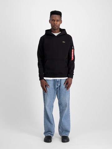 ALPHA INDUSTRIES Свитшот в Черный