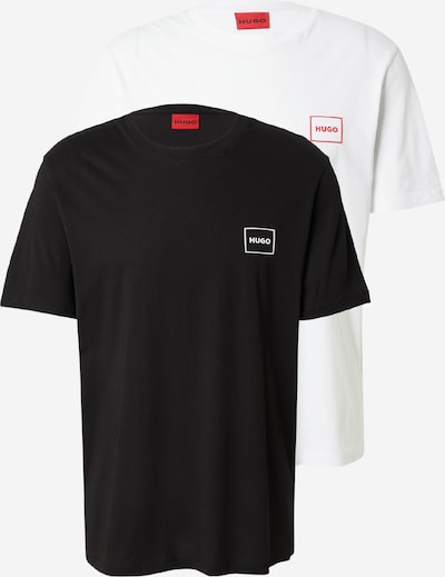 Marškinėliai 'Dugopak' iš HUGO, spalva – raudona / juoda / balta, Prekių apžvalga