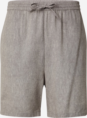 Regular Pantalon 'Jim' ABOUT YOU x Kevin Trapp en gris : devant