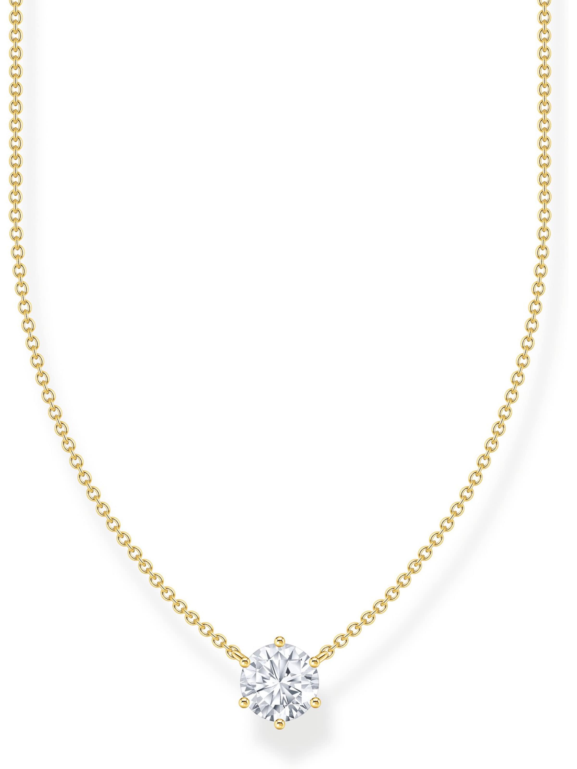Thomas Sabo Kette in Gold: Vorderseite