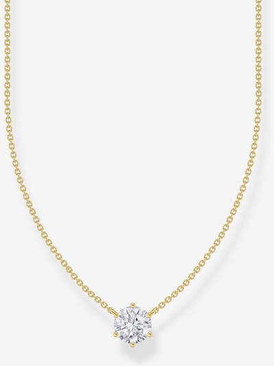 Thomas Sabo Necklace in Gold / Transparent, Item view