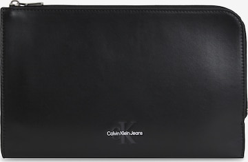 Calvin Klein Jeans Wallet in Black: front