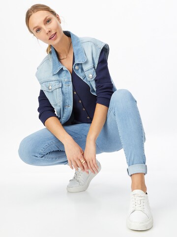 LEVI'S ® - Skinny Vaquero '720 Hirise Super Skinny' en azul