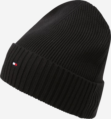 Bonnet TOMMY HILFIGER en noir : devant