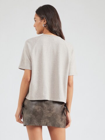 PIECES Strickjacke 'PCBree' in Grau