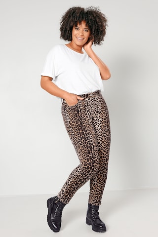 Coupe slim Pantalon Angel of Style en beige