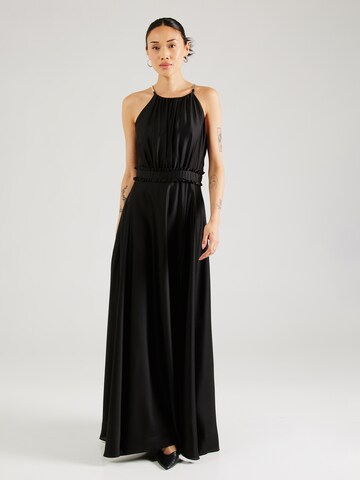 SWING - Vestido de noche en negro: frente