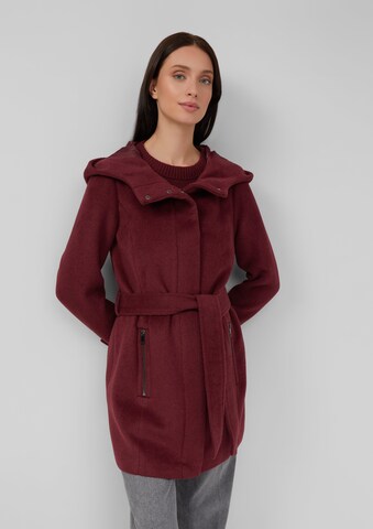 Manteau mi-saison s.Oliver en rouge : devant