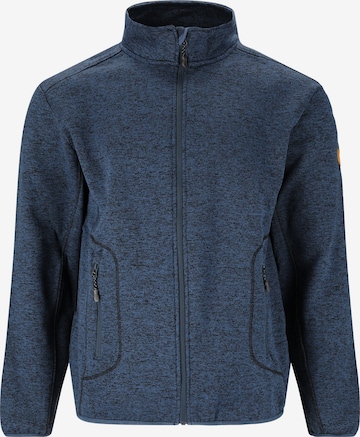 Whistler Athletic Fleece Jacket 'Samton' in Blue: front