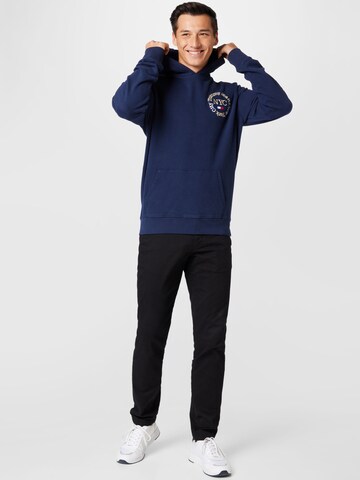 Tommy Jeans Sweatshirt 'Timeless Circle' i blå