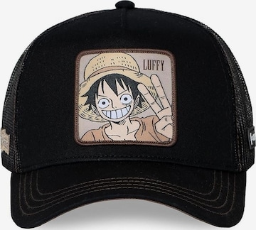 Casquette 'Gorra capslab negra luffy wan3b trucker cap' Capslab en noir : devant