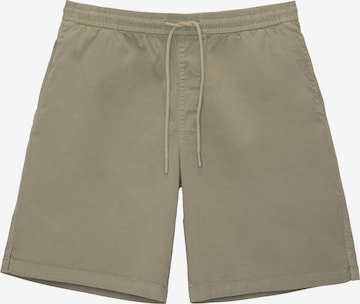 Pull&Bear Loosefit Shorts in Grün: predná strana