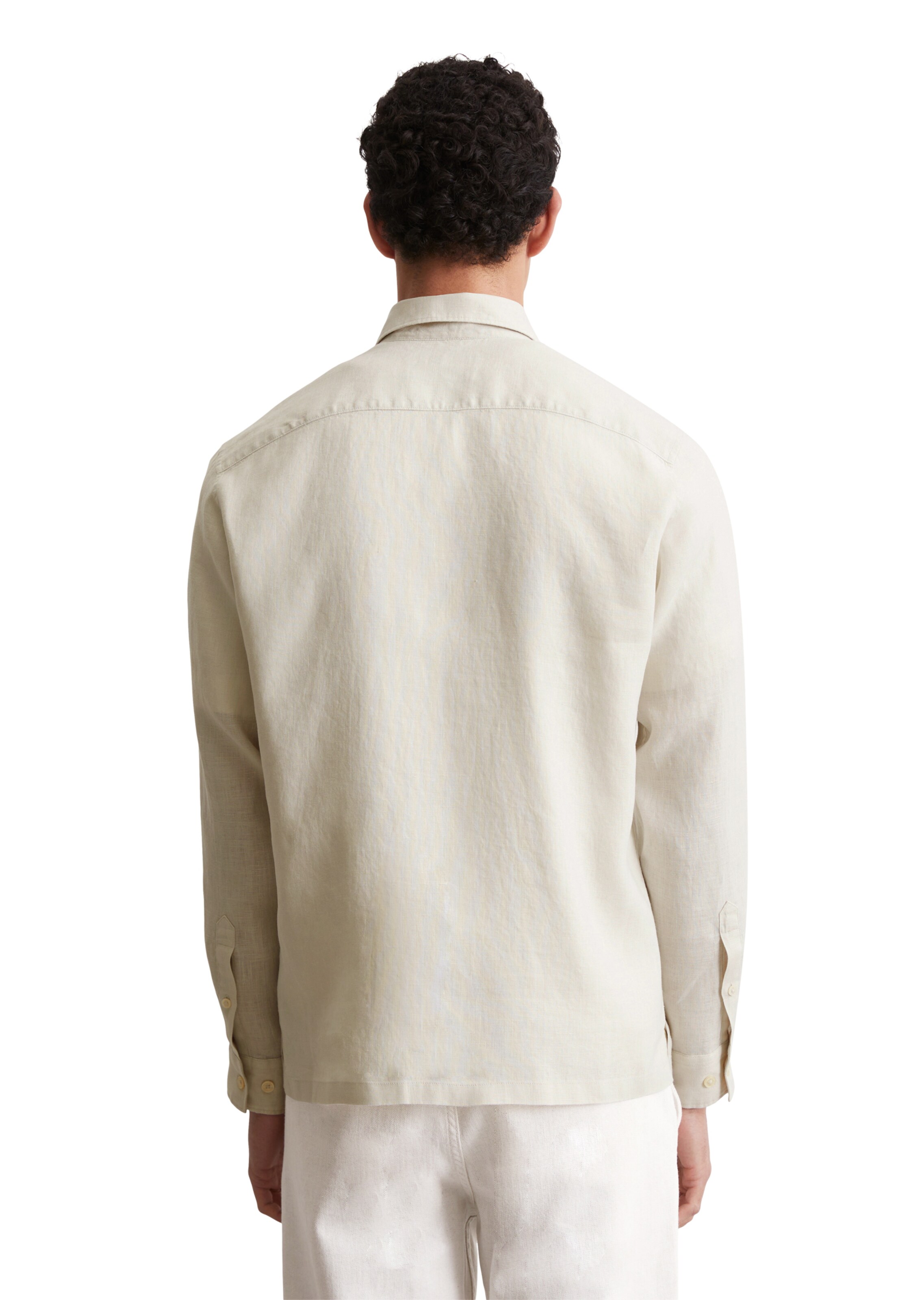 Marc O'Polo Regular fit Button Up Shirt in Beige