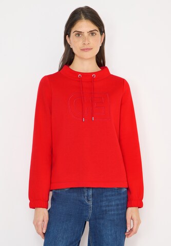 CECIL Sweatshirt in Orange: front