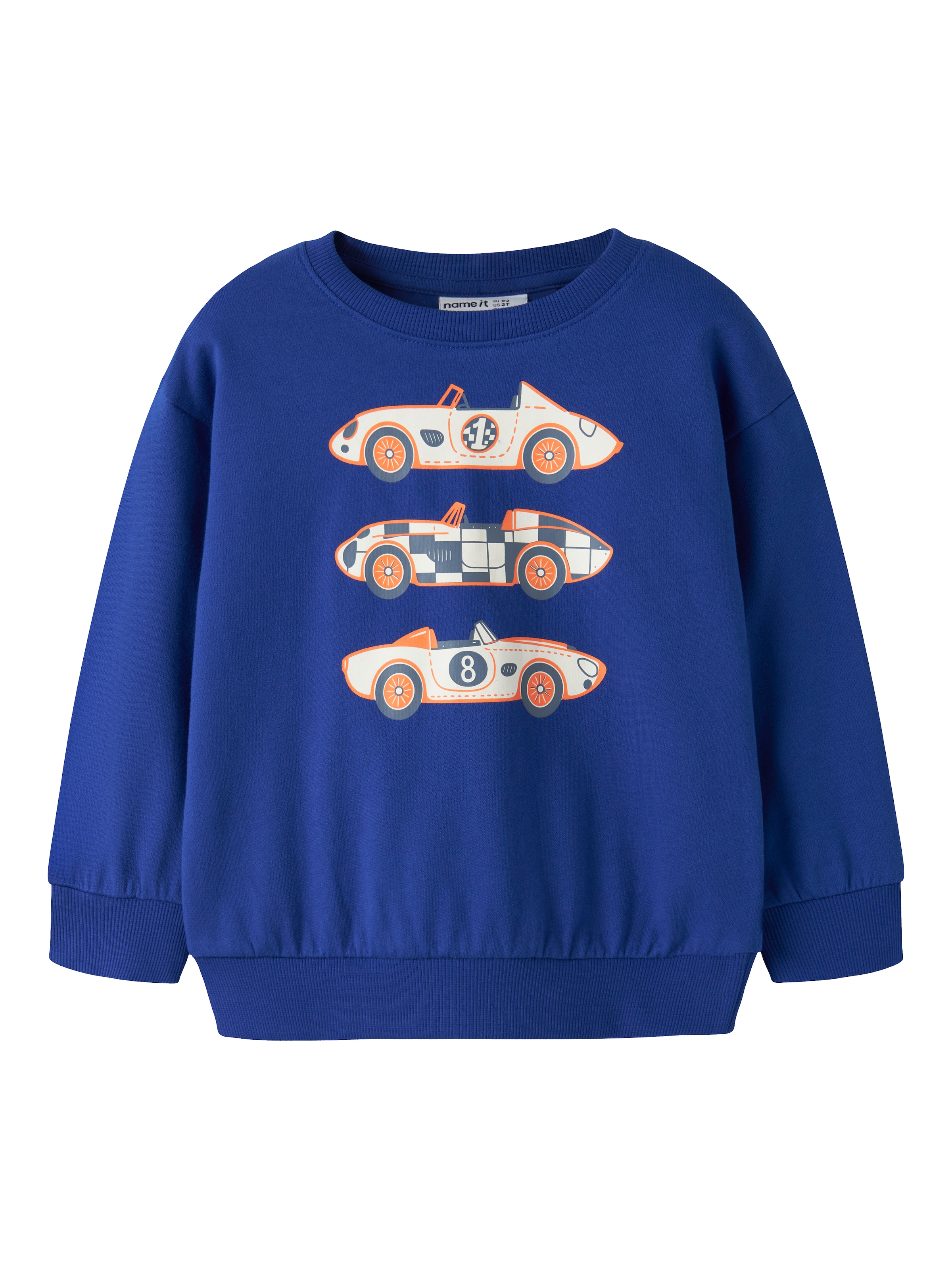 NAME ITSweater majica 'NMMVILDAR' - plava boja: prednji dio
