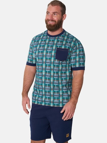 Jan Vanderstorm Short Pajamas 'Lanfur' in Blue: front