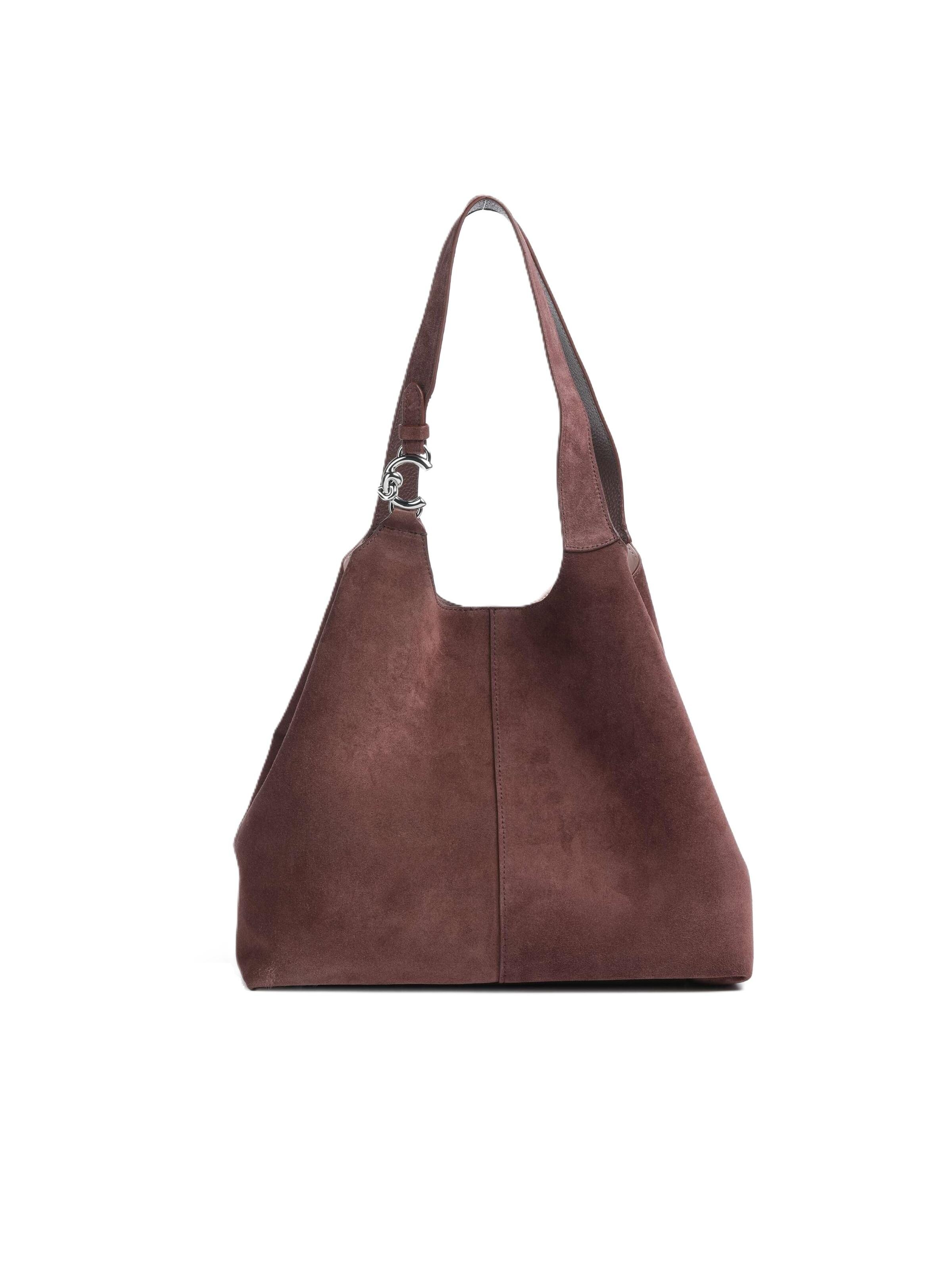 Borsa a spalla 'E1THE110101' di Coccinelle in lilla: frontale